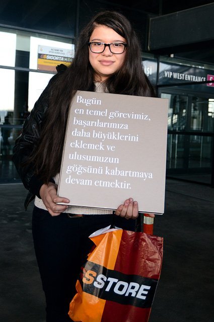 Halkalı Atakent Anafen İlköğretim Okulu öğrencileri Türk Telekom Arena'yı gezdi