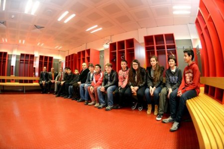 Halkalı Atakent Anafen İlköğretim Okulu öğrencileri Türk Telekom Arena'yı gezdi