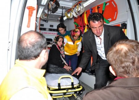 Hamile kadın askeri helikopterle hastaneye kaldırıldı