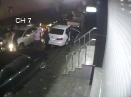 Hamile kadını öldüren maganda kamerada