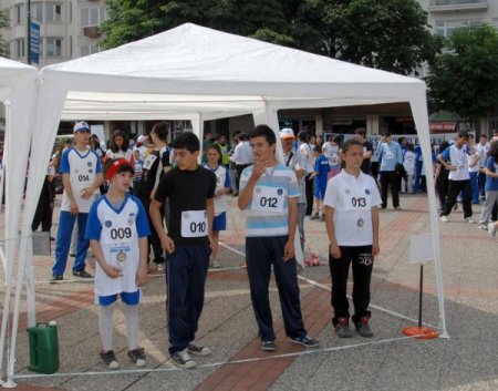 Hanlar Bölgesinde Oryantiring Yarışları Yapıldı