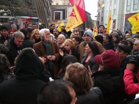 Hapis Cezası Alan Pınar Sağ'a Destek Eylemi