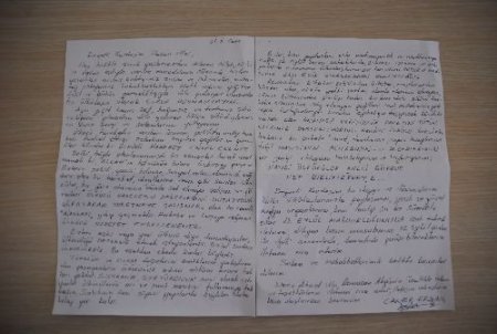 Hapisteki Ülkücülerden Referanduma Destek Mektubu