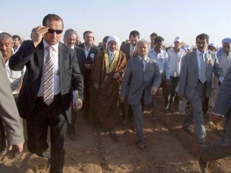 Harran Ovası'na Döşenecek Drenaj Kanallarının Temeli Atıldı