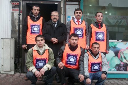 Has Parti'den Sanayi Esnafına Poğaçalı Merhaba