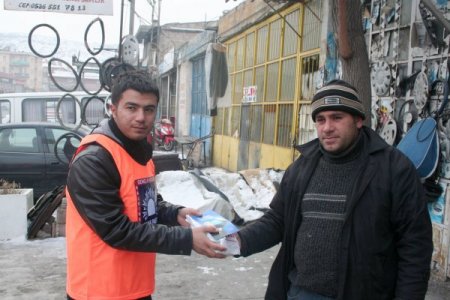 Has Parti'den Sanayi Esnafına Poğaçalı Merhaba