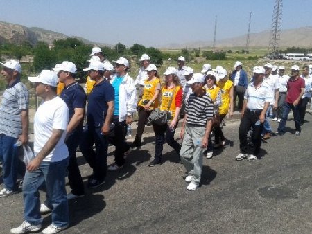 Hasankeyf'te doğa yürüyüşü