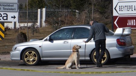 Haşim Kılıç kaldırılmasını istedi, şüpheli aracı hassas burun 'Nort' inceledi