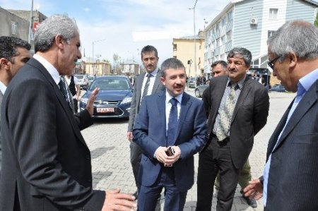 Hasköy Kaymakamı Bayar, esnaf ziyaretlerinde bulundu