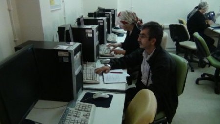 Hastalar bilgisayar kursundan, diksiyona kadar birçok eğitimi hastanede alıyor