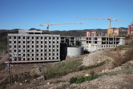 Hastane binasının tamamlanan odaları tanıtıldı