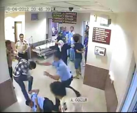 Hastanede Polise Dayak Atanlar Serbest Kaldı