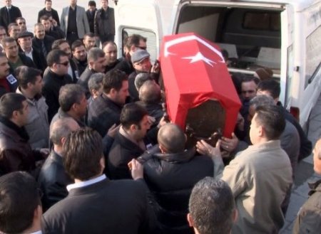 Hastanede Şehit Olan Rifat Un, Son Yolculuğuna Uğurlandı