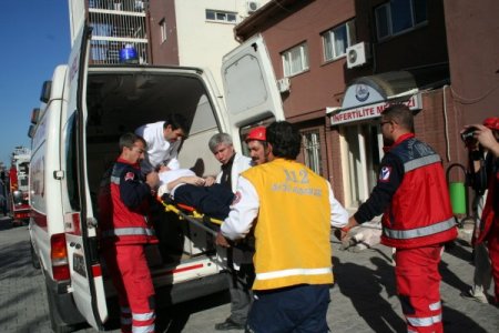 Hastanedeki deprem tatbikatı gerçeği aratmadı
