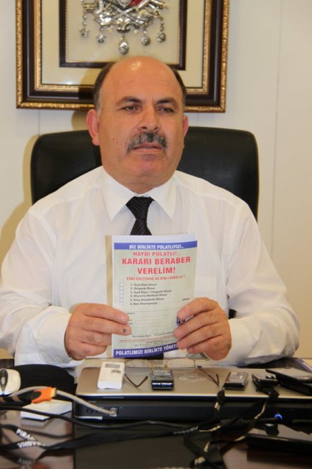 Hastanenin yerine yapılacak proje anketle belirleyecek