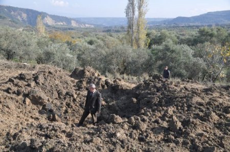 Hatay'a bir havan topu daha isabet etti