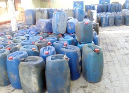 Hatay'da 12 ton kaçak akaryakıt ele geçirildi