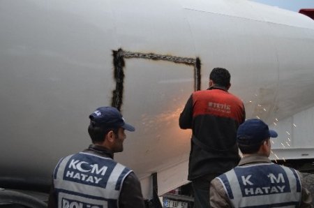 Hatay'da beton mikserine zulalanmış 4 milyon adet hap ele geçirildi