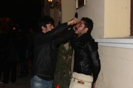 Hatay'da DHKP-C gözaltılarını protesto eden gruba müdahale