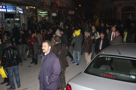 Hatay'da DHKP-C gözaltılarını protesto eden gruba müdahale