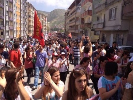 Hatay'da Gezi Parkı protestosu