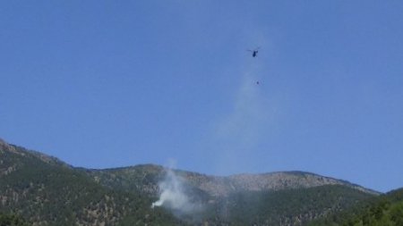 Hatay'da uyuşturucu tacirlerinin yangın çıkardığı iddiası