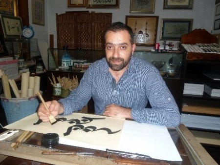 Hattat Efe, Obama’ya hediye edilen tablo için 3 gün uykusuz kalmış