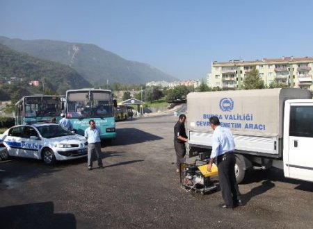 Hava Kirliliğine Sebep Olan Toplu Taşıma Araçları Denetleniyor