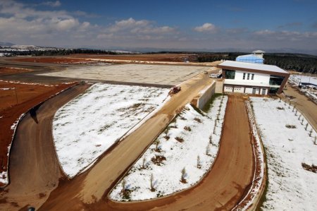 Havaalanında VOR cihazı için yer tespiti yapıldı