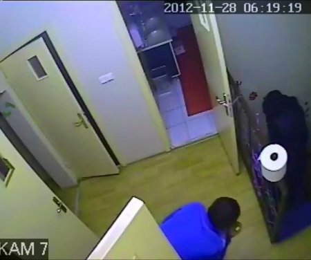 'Hayalet hırsızlar' güvenlik kamerasında