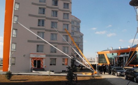 Hayırseverler 625 kız öğrenci için 5 blok yurt yaptırdı