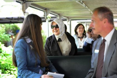 Hayrünnisa Gül, Botanik Bahçesini Ziyaret Etti