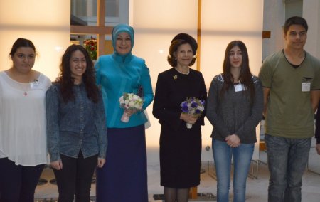 Hayrünnisa Gül, çocuklarla bir araya geldi