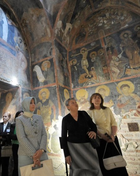 Hayrünnisa Gül, Tarihi Boyana Kilisesi'ni Gezdi