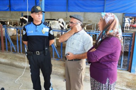 Hayvan hırsızlığını önlemek için polis kapı kapı dolaşıyor