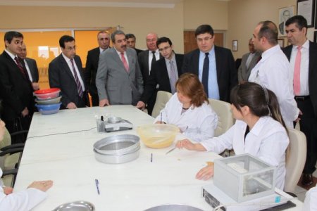 Hazine Müsteşarı Lidaş’ı Gezdi