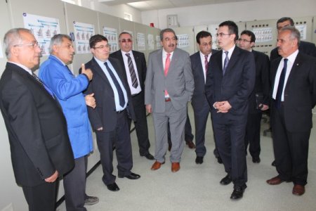 Hazine Müsteşarı Lidaş’ı Gezdi