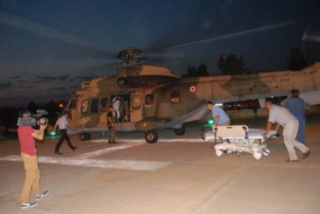 Helikopter Kazasında Ölen Pilotlar Fethiye’ye Getirildi