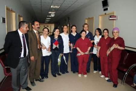 Hemşirelere Çiçek Morali