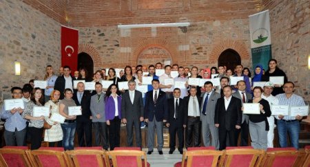 Hijyen eğitimi alan 207 kişiye sertifikaları verildi