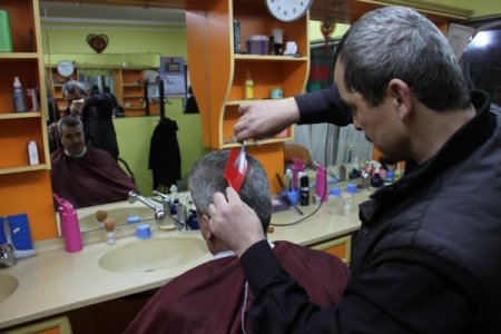 Hijyenik berberden her müşterisine ayrı malzeme