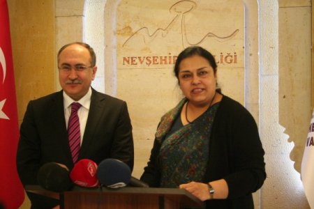 Hindistan Büyükelçisi Kapadokya'da