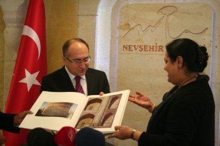 Hindistan Büyükelçisi Kapadokya'da
