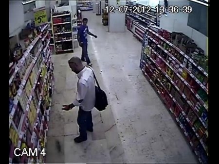 Hırsızı önce kameralar, ardından güven timleri yakaladı