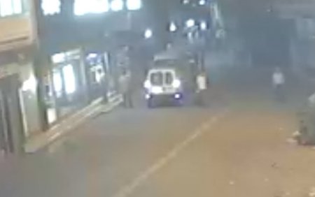 Hırsızlık Anı Güvenlik Kamerasında