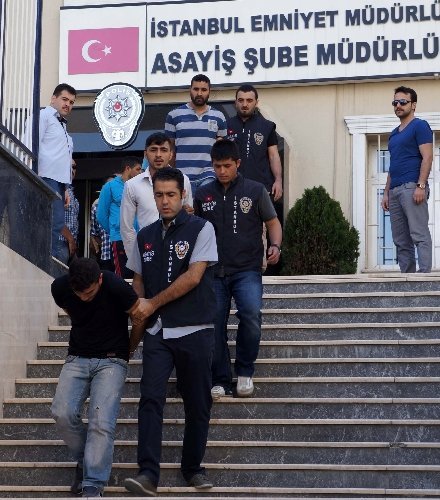Hırsızlık şebekesi zanlıları adliyede