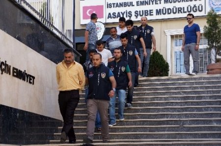 Hırsızlık şebekesi zanlıları adliyede