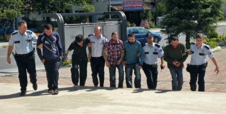 Hırsızlık zanlısı 5 kişi gözaltına alındı