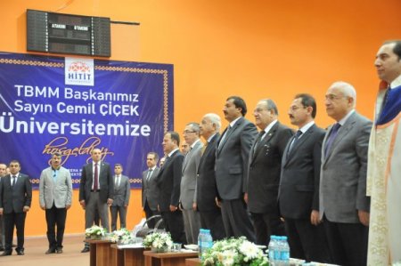 Hitit Üniversitesi 2012-2013 Akademik Yıl açılış töreni