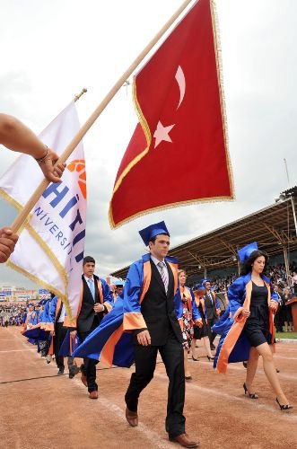 Hitit Üniversitesi'nde Mezuniyet Coşkusu